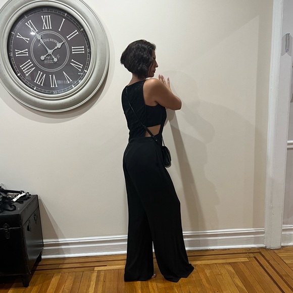 Xoxo lace cut out dressy jumpsuit - Picture 7 of 7